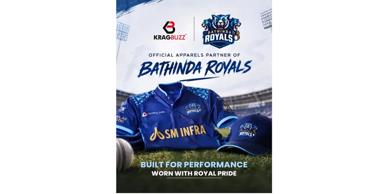 KragBuzz Sports Named Official Clothing Partner of Bhatinda Royals for Sher-e-Punjab League